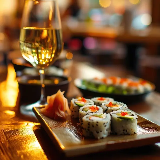 Wein &amp; Sushi | Foto: Winzergenossenschaft Herxheim/Bg.