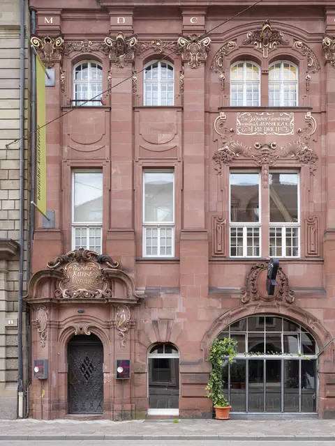 Die Fassade des Badischen Kunstvereins | Foto: Stephan Baumann, bild_raum