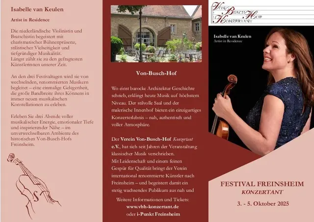 Flyer Seite 1 | Foto: Kulturverein VG Freinsheim