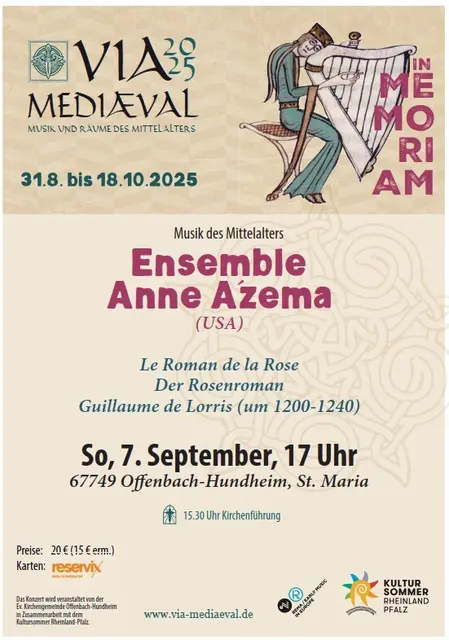 Plakat zum Konzert | Foto: Stiftung Rheinland-Pfalz für Kultur