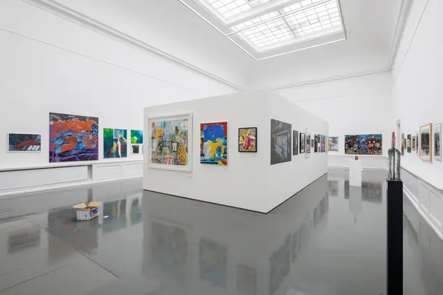 Mitgliederausstellung im Badischen Kunstverein 2024 | Foto: Felix Grünschloß