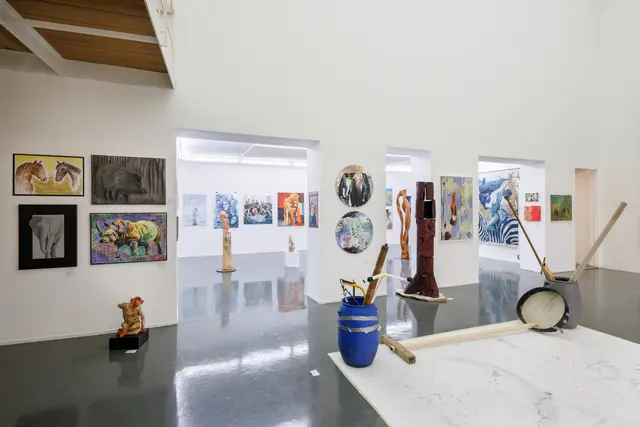 Mitgliederausstellung im Badischen Kunstverein 2024 | Foto: Felix Grünschloß