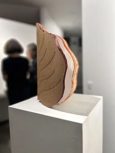 Eröffnung "Halbe Sachen", Arbeit Astrid Haas | Foto: Sarah Menges