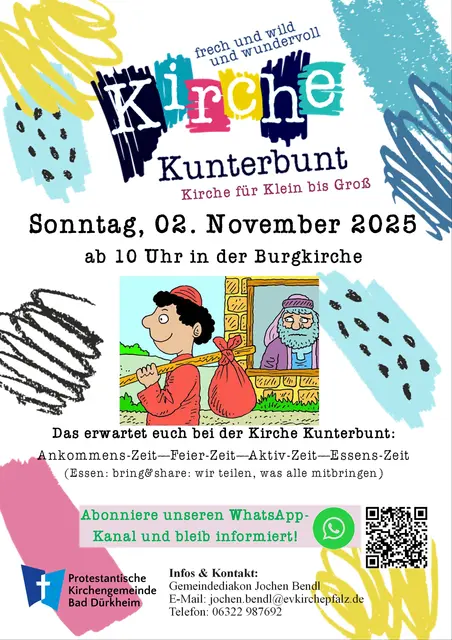 Foto: Jochen Bendl / freebibleimages.org / Kirche Kunterbunt