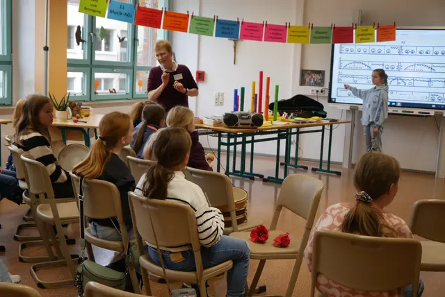 Gemeinsam Musizieren geht auch ohne Noten. | Foto: S. Seither
