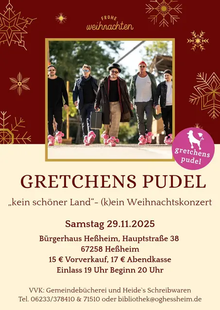 Konzert Gretchens Pudel | Foto: Ortsgemeinde Heßheim