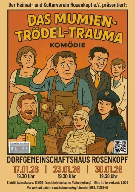 Das Mumien-Trödel-Trauma | Foto: HuK Rosenkopf e.V.