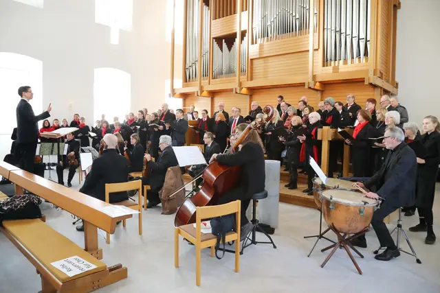 Weihnachtsgottesdienst in der Hofkirche | Foto: Simone Staron