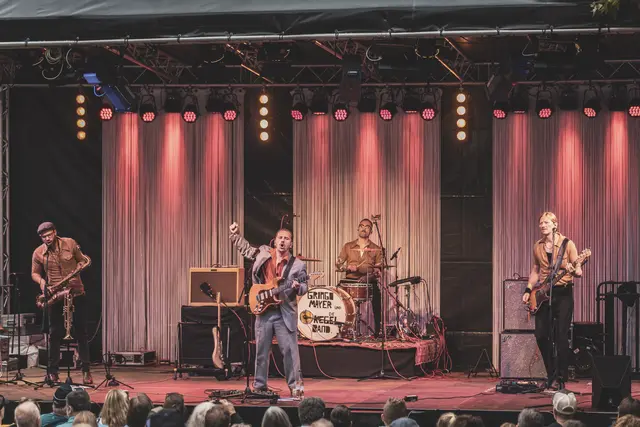 Gringo Mayer kehrt zum Limburg Sommer auf die Klosterruine Limburg in Bad Dürkheim zurück und lässt die Mauern beben. | Foto: Dennis DeBiase