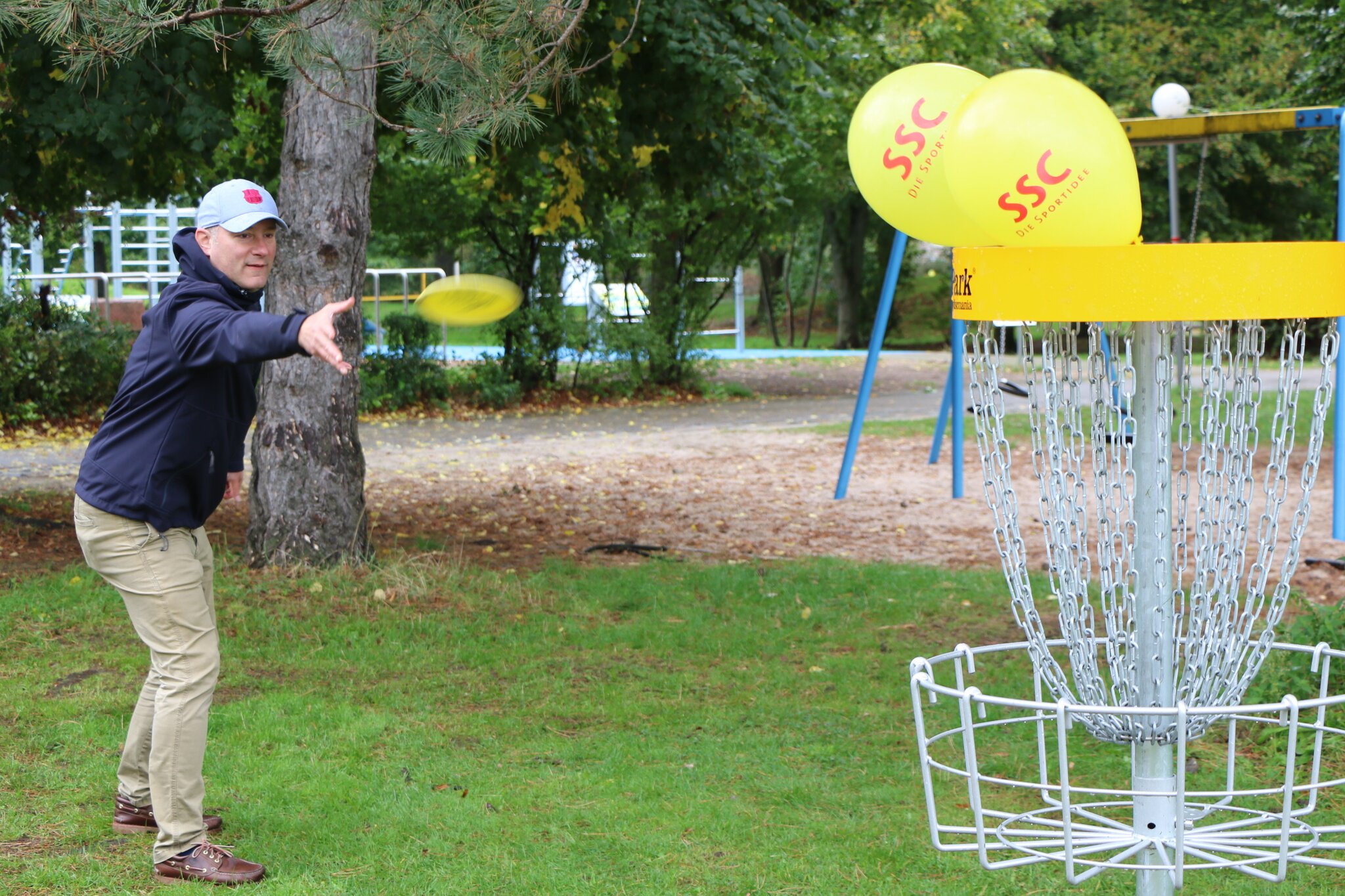 öffentliche DiscgolfAnlage beim SSCKarlsruhe