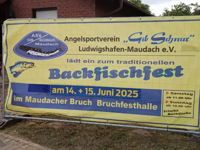 Der Agelsportverein  " GIB SCHNUR " feiert am
14. &amp; 15.06.2025 sein Bachfischfest.
Samstag ab 11 Uhr
Sonntag  ab 10 Uhr | Foto: GUBO