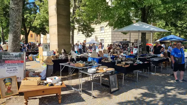 Kruschtelmarkt an der Durlacher Karlsburg | Foto: www.jowapress.de