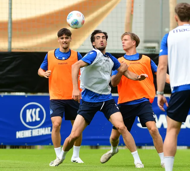 Einheit für Einheit im Trainingslager soll die Fitness für die Saison beim KSC legen | Foto: abseits-ka/Anderer