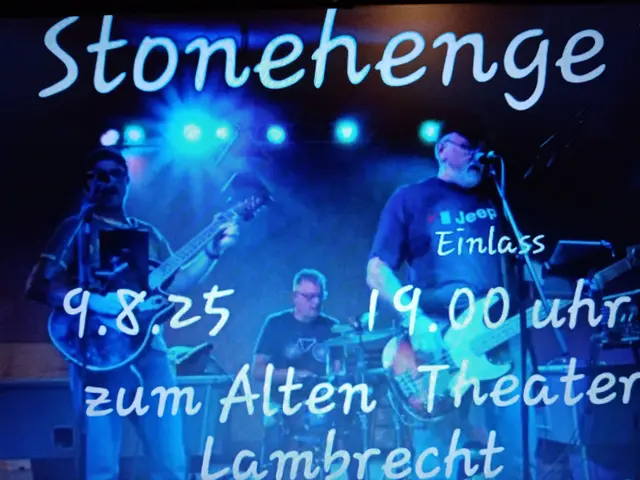 Samstag den 9.8.25 um 18.00 Uhr/Einlass Beginn 20.00 Uhr    
 "STONEHENGE" (Rock , Pop , Schlager in Englisch, Deutsch und Pfälzer Dialekt ) | Foto: GUBO 