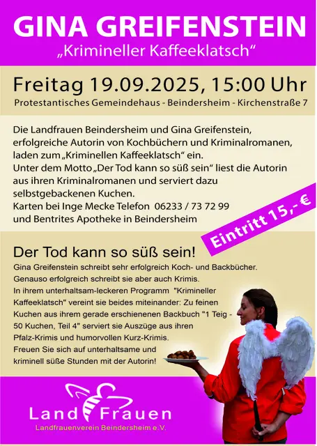 Krimineller Kaffeeklatsch | Foto: LandFrauen Beindersheim