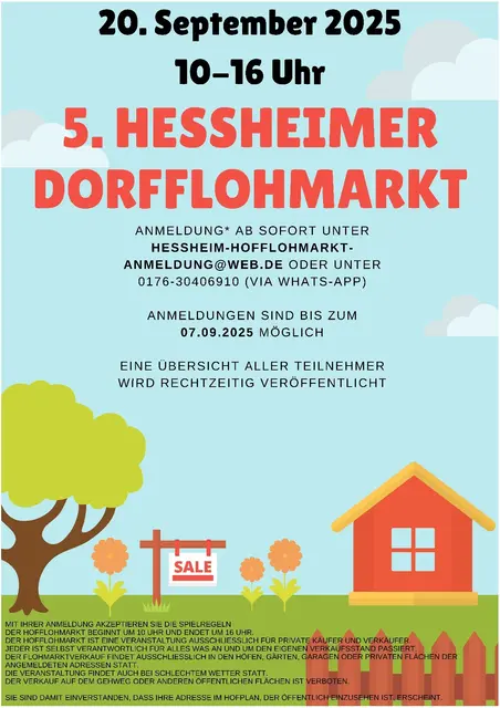 5. Hessheimer Dorfflohmarkt | Foto: Ortsgemeinde Heßheim