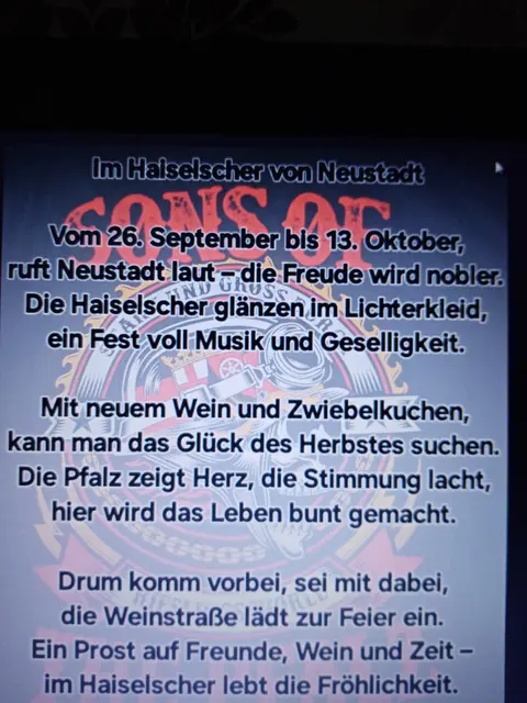 Ab sofort bis 13.10.25 offenen  | Foto: Unbekannt 