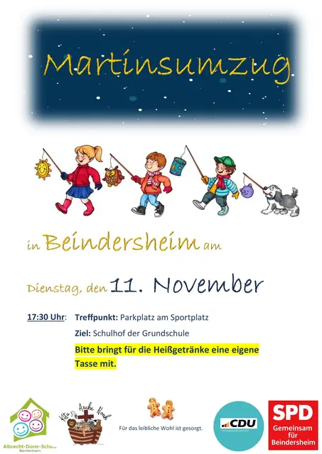 Martinsumzug Beindersheim  | Foto: Ortsgemeinde Beindersheim