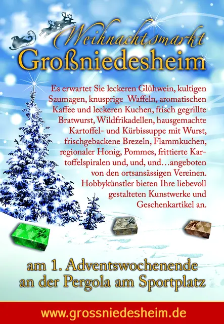 Weihnachtsmarkt Großniedesheim  | Foto: Ortsgemeinde Großniedesheim