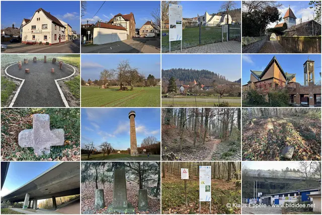 Die 16 Stationen des Stickelpfads von Wolfartsweier | Foto: Klaus Eppele