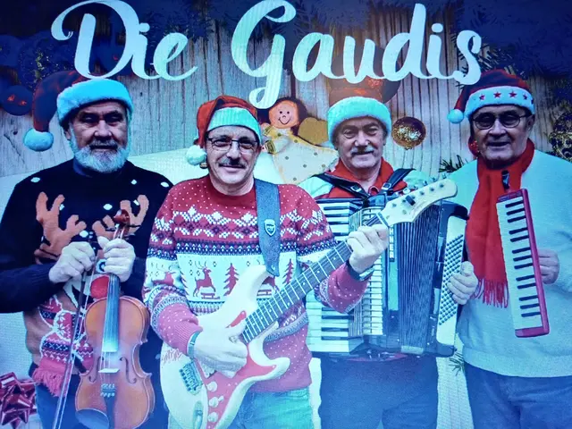 Am 05.12.25
Von 18 Uhr bis 21 Uhr
Weihnachts - und Liebeslieder von den Gaudis | Foto: Unbekannt 