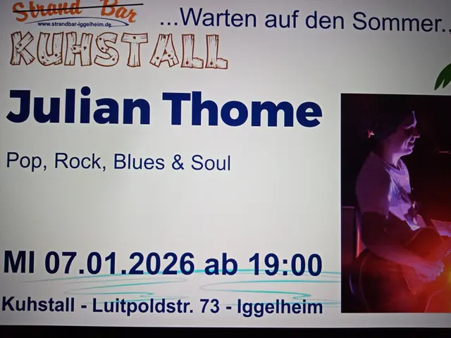 Multiinstrumentalist und Stimmungskanone Julian im Kuhstall Iggelheim 
 | Foto: GUBO 