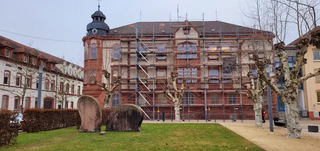 Sanierung eines denkmalgeschützten Gebäudes der Kreisverwaltung Germersheim aus dem Jahr 1907.
 | Foto: Andrea Abt 
