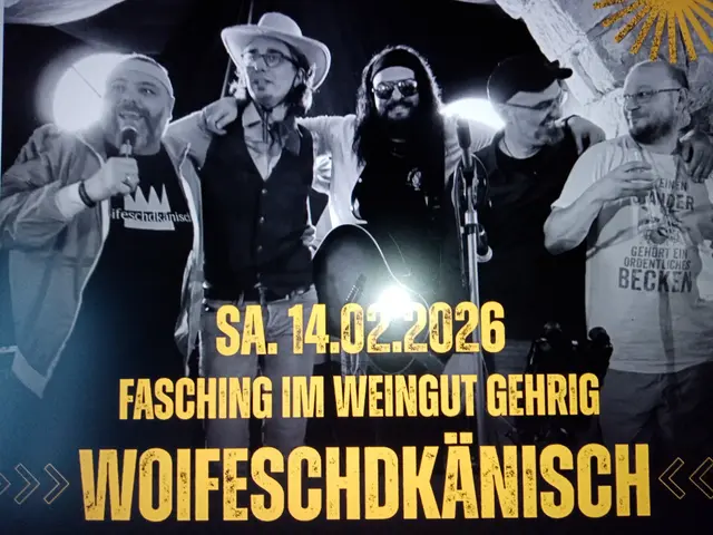 Fasching im Weingut GEHRIG
Samstag, 14.03.2026 ab 18 Uhr  | Foto: GUBO 