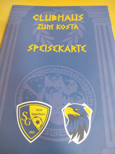 VfB Iggelheim Gaststätte 
Am Neugraben 14
67459 Böhl-Iggelheim
+49 6324 64670
Eine Empfehlung die sich lohnt. Pfälzische Küche mit griechischen Leckereien. Kleine Gaststätte mit tollen Biergarten.

Samstag Schnitzeltag, Sonntag Rumpsteak. Ein kurzer Anruf...
Kommen als Gast, gehen als Freund mit 100% Wiedersehen.  | Foto: Zu Kosta 