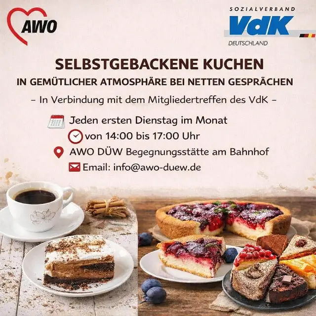 AWO DÜW Begegnungsstätte am Bahnhof,
Mannheimer Str. 16 a | Foto: Gunter Bohrer