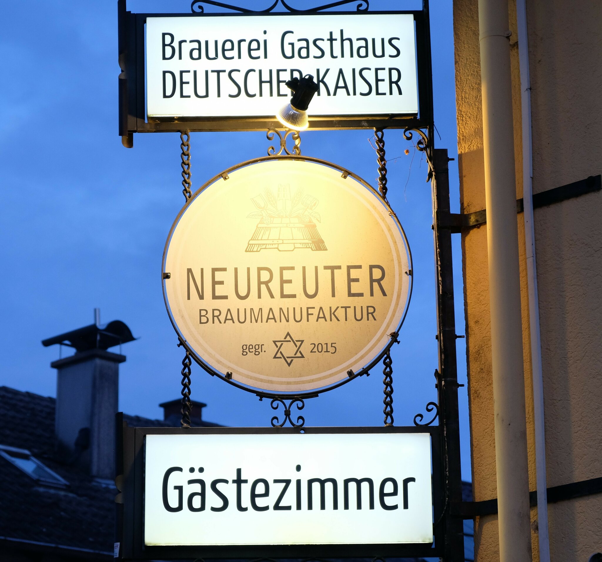 kaiserwirt im brauerei gasthaus deutscher kaiser
